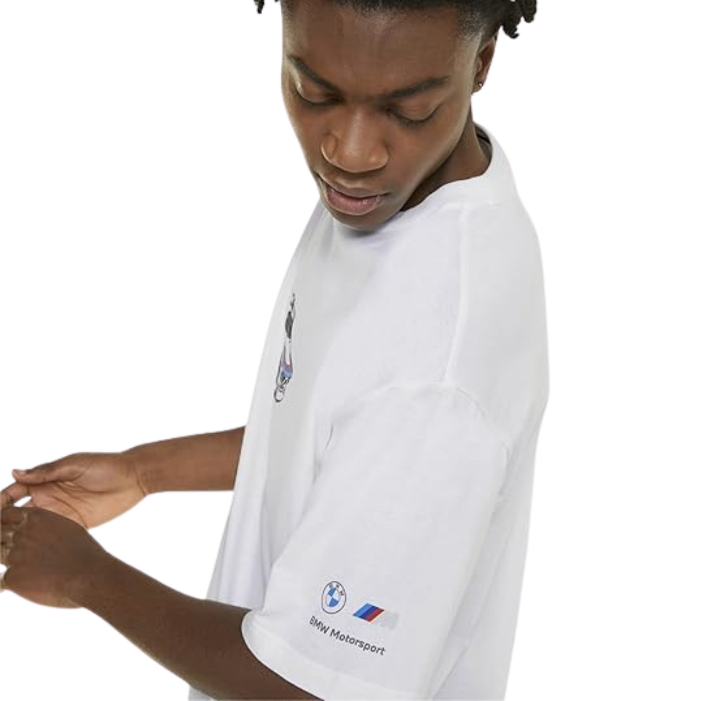 Puma T-Shirt Bmw Mms Statement Car Graphics White